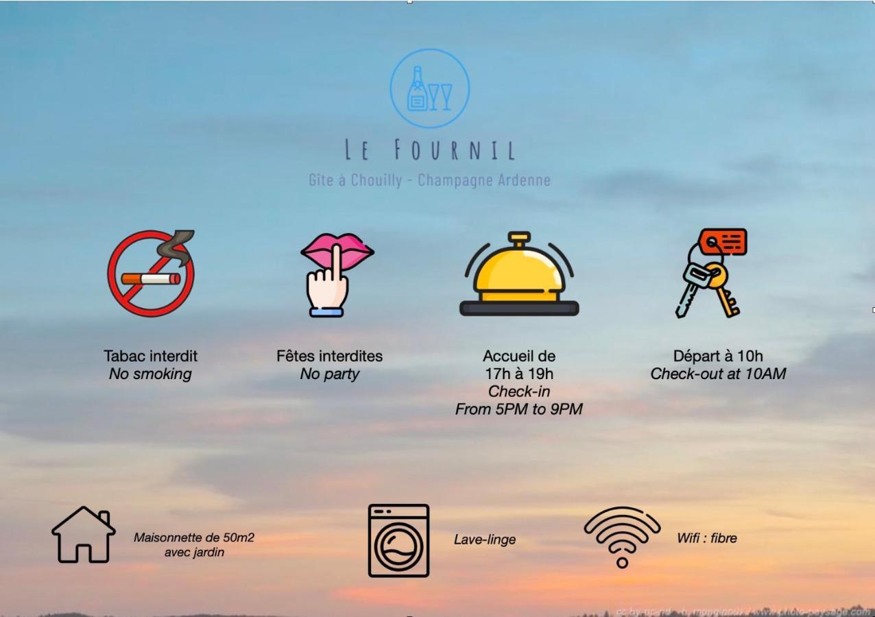 Le Fournil Lejlighed Chouilly Eksteriør billede