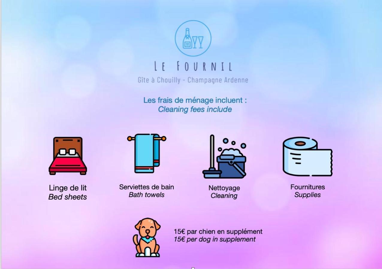 Le Fournil Lejlighed Chouilly Eksteriør billede